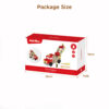 Wooden DIY assembly fire truck toys Children's educational fire truck disassembly and assembly toys