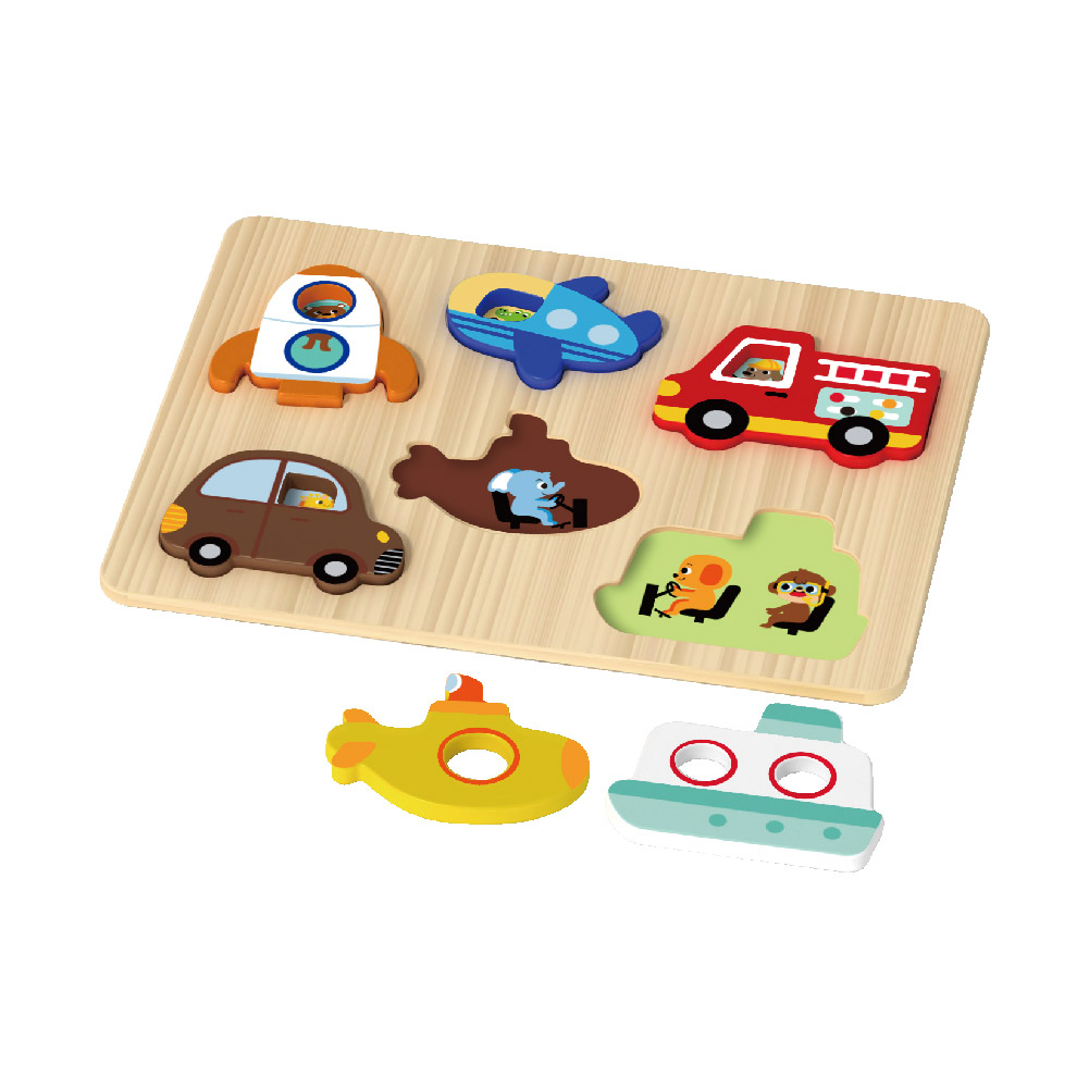 Hot Sale Montessori Colorful Early Education Wooden 3D Animal Jigsaw Puzzle - Image 2