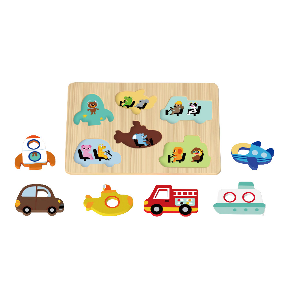 Hot Sale Montessori Colorful Early Education Wooden 3D Animal Jigsaw Puzzle - Image 3
