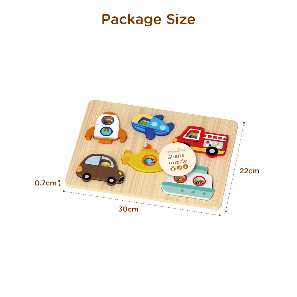 Hot Sale Montessori Colorful Early Education Wooden 3D Animal Jigsaw Puzzle - Image 4