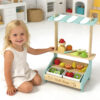 Wooden fruit shop educational role-playing toys suitable for boys and girls pretend fruit stand