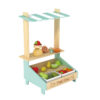 Wooden fruit shop educational role-playing toys suitable for boys and girls pretend fruit stand