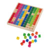 Wooden multiplication table early education toy children's arithmetic learning toy