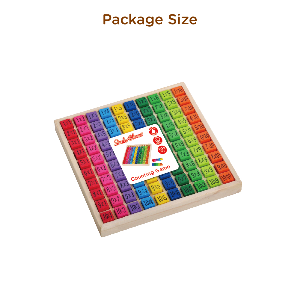 Wooden multiplication table early education toy children's arithmetic learning toy - Image 5