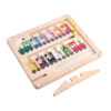 Wooden Maze Toys Children's Puzzle Toys Color Classification, Beads and Numerical Maze Toys