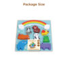 Educational Montessori Animal Fruit Balance Stacking Wooden Puzzles Toys  for Kid