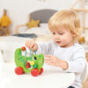 Wooden Animal Maze Push crocodile Toy Children's Puzzle Toy
