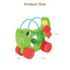 Wooden Animal Maze Push crocodile Toy Children's Puzzle Toy