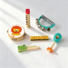 Montessori Infant Instrument Set for Children's Sensory Development and Grip Training