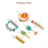 Montessori Infant Instrument Set for Children's Sensory Development and Grip Training