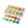 Montessori 3D Wooden Board Digital Puzzle for Children's Cognitive Geometry and Learning Digital Puzzle Toys