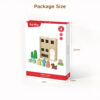 Children's Montessori Rainbow Wooden Dollhouse Toy Set Interactive Educational Early Learning Toys