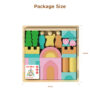 Children's Wooden Rainbow Building Blocks Creative Stacking Educational Toy