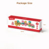 Princess Series Wooden Train Building Block Set Small Train Educational Preschool Toys for Children