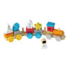 Wooden Train Building Blocks Stacking Toys Space Series Small Train Children's Preschool Toys