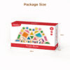 Wooden Sensory Stacking Toys Children's Sensory Acrylic Cube Building Blocks Construction Toys