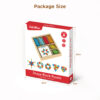 Wooden Puzzle Toys with Geometric Shapes 3D Creative Puzzles Montessori Stacking Toys
