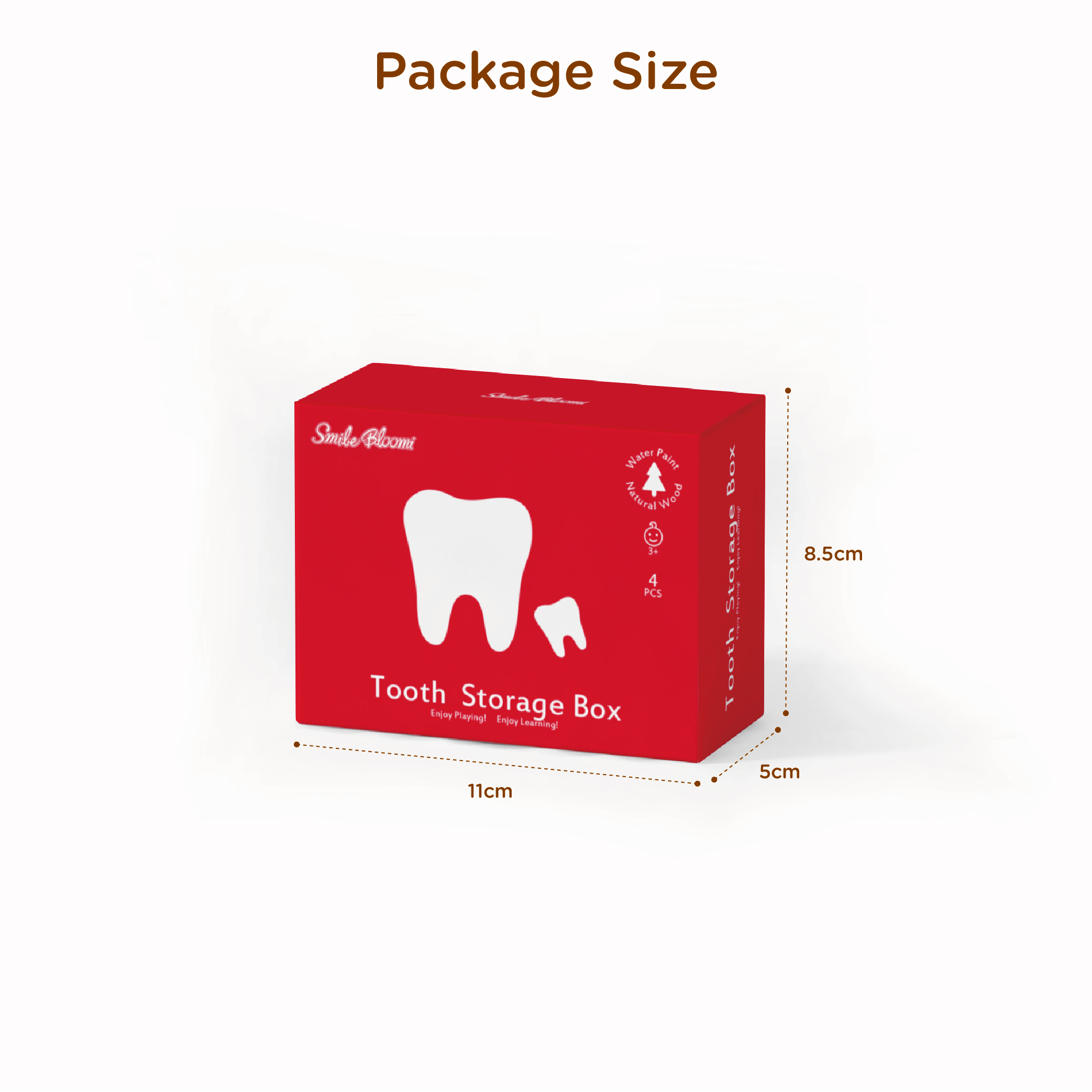 Wholesale Wooden Children's Zodiac Tooth Boxes Collection of Children's Teeth and Fetal Hair Commemorative Containers - Image 8