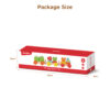 Educational Wooden Train Stacking Toys for Baby with Puzzle Colors and Animal Shapes