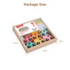 Wooden City Building Blocks Stacking Toy Set for Children DIY Stacking Toys