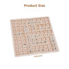 High Quality Children Educational Wooden Spelling Game Word Letter Spelling Game Letter Cube Set