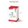 Wooden Juicer Toy Set  Children's Pretend Kitchen Toy  Fruit Milk Juicer