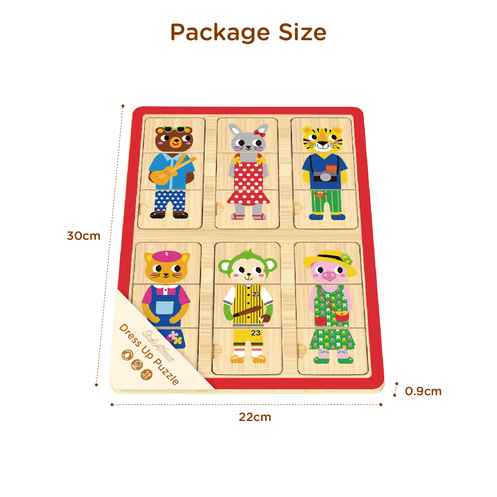 Early-Learning-Wooden-Animal-Transform-Dressing-up - Image 5