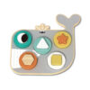 Wooden geometric shape classification building block toys, children's puzzle matching toys