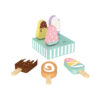 Educational Play Toys Wooden Summer Popsicle Toys Ice Cream Stuff Toy