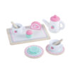 Kids Pretend Play Pretend Play Wooden Play Tea Set Afternoon Tea Toy Sets