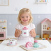Kids Pretend Play Pretend Play Wooden Play Tea Set Afternoon Tea Toy Sets