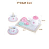 Kids Pretend Play Pretend Play Wooden Play Tea Set Afternoon Tea Toy Sets