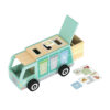 Wooden Garbage Truck Children's Puzzle Learning Garbage Classification Truck, Wooden Education Environmental protection Toys