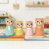 Unpainted Natural Wooden Peg People Doll Cartoon Miniature Figurine Toy with Educational Features