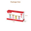 Cartoon Miniature Doodle Wooden Man Doll Educational Model Toy Figurine Toy Crafts