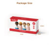 Hot Selling Customized Wooden Peg Doll Cartoon Animal Model Toy for Pretend for Play Educational Feature