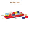 Children's Wooden Puzzle Educational Toys DIY Assembly Ship Toy for Boys and Girls